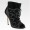 Jimmy Choo Foxy Lace front Suede Ankle Boots Black