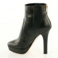Jimmy Choo Dyer Leather Ankle Boots Black