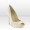 Jimmy Choo Gloss Satin Peep toe Bridal Shoes Ivory