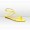 Jimmy Choo Fiona Yellow Patent Leather Flat Sandals