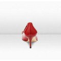 Jimmy Choo Owlet 65mm Red Patent Leather Shoes