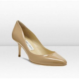 Jimmy Choo Irena 65mm Nude The Perfect Round Toe Shoe