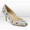 Jimmy Choo Irena 65mm Natural Glossy Elaphe Sandals