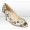 Jimmy Choo Isabel 65mm Natural Glossy Elaphe Sandals