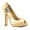 Jimmy Choo Grant Nude Satin Shoes