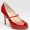 Jimmy Choo Amina Patent Leather Pumps Red