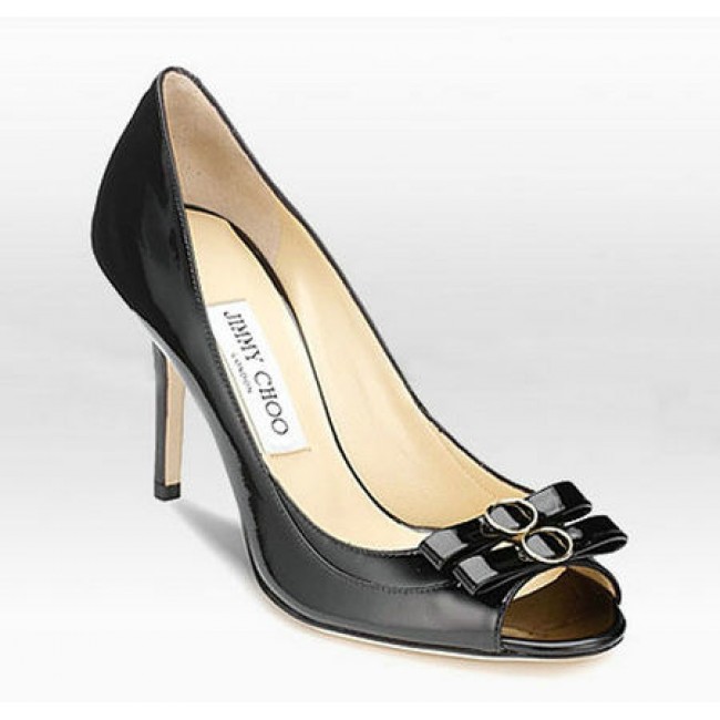Jimmy Choo Patent Leather Shoes Black