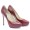 Jimmy Choo Cosmic Embossed Leather Pumps Red