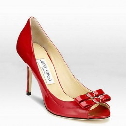 Jimmy Choo Patent Leather Red