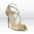 Jimmy Choo Lance 115mm Gold The Perfect Strappy Sandal