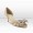 Jimmy Choo Tabina 65mm Nude Shimmer Suede Evening Sandals