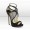 Jimmy Choo Viola 120mm Black Suede Swarovski Crystal Sandals