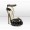Jimmy Choo Jade 120mm Black Jewelled Suede Platform Sandals
