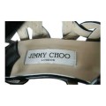 Jimmy Choo Cage Black Sandals