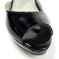 Jimmy Choo Patent Sandals Black