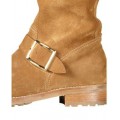 Jimmy Choo Yearn Suede Over The Knee Boots Whiskey