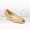 Jimmy Choo Bergen 35mm Gold Glitter Fabric Peep Toe Wedge Pumps